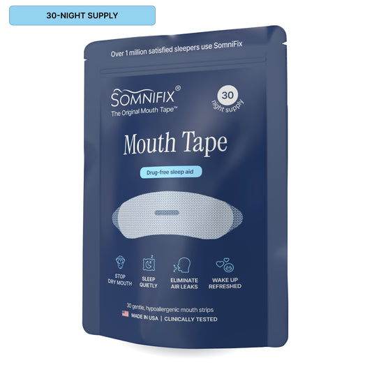SomniFix Mouth Tape - 30-Night Supply