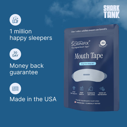 SomniFix Mouth Tape - 30-Night Supply