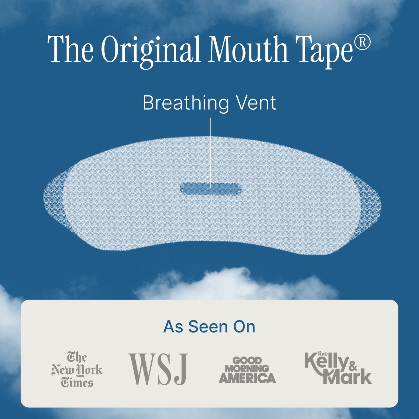 SomniFix Mouth Tape - 30-Night Supply