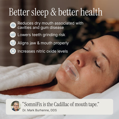 SomniFix Mouth Tape - 30-Night Supply